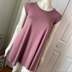 🌙 Black Bead Smoothie TShirt Dress with Pockets